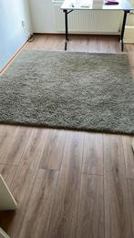 Vloerkleed beige gemileerd 200x200 cm, Huis en Inrichting, Stoffering | Tapijten en Kleden, Ophalen, Beige, Vierkant, 200 cm of meer