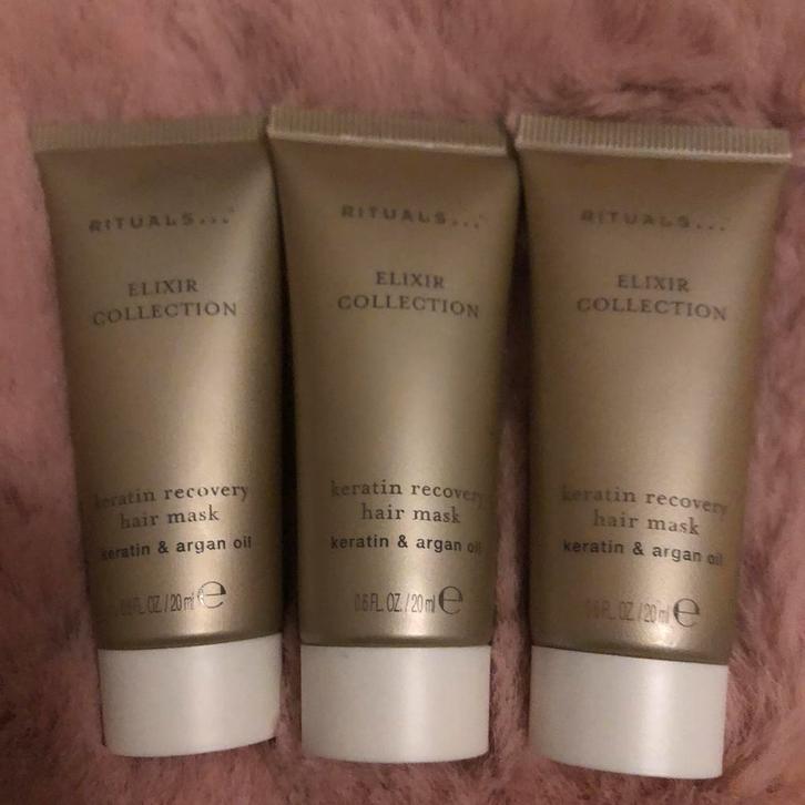 Rituals Elixer collection keratin recovery hair mask set, Sieraden, Tassen en Uiterlijk, Uiterlijk | Haarverzorging, Nieuw, Haarverzorger of -hersteller