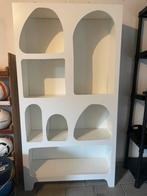 WOOOD Wandkast Caz Wit - 95x180x32 cm, Ophalen, Gebruikt, Minder dan 150 cm, Minder dan 100 cm