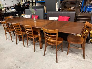 Uitschuifbare eettafel 305/215/130 x 85 cm tafel  beschikbaar voor biedingen