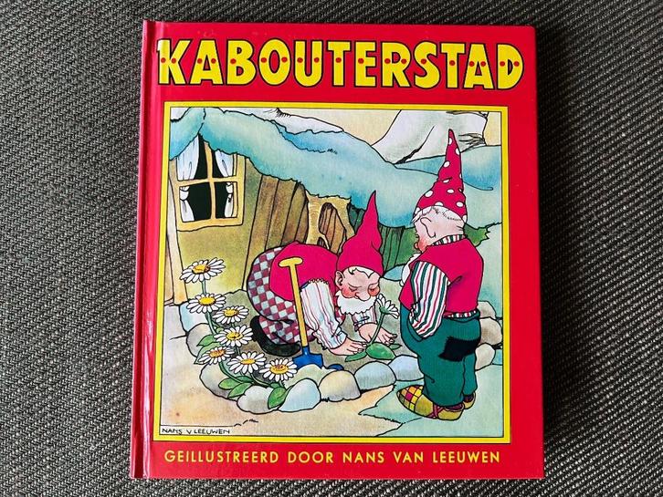 Nans van Leeuwen - Kabouterstad. (Hardcover), Boeken, Kinderboeken | Kleuters, Zo goed als nieuw, Fictie algemeen, Voorleesboek