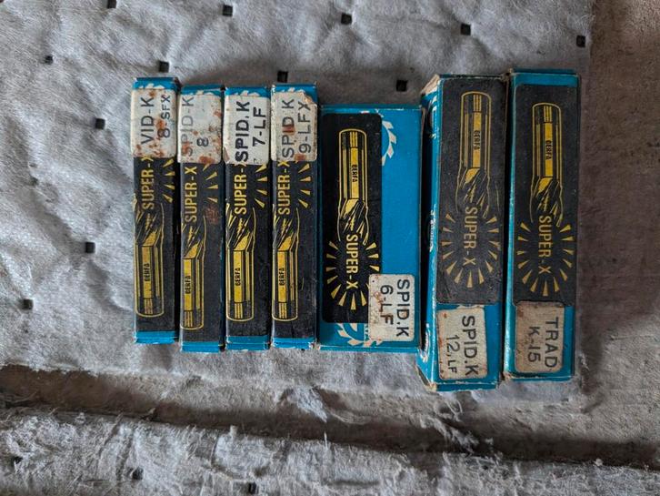 Vintage GERFA Super-X Boren Set, Doe-het-zelf en Verbouw, Gereedschap | Handgereedschap, Gebruikt, Ophalen of Verzenden