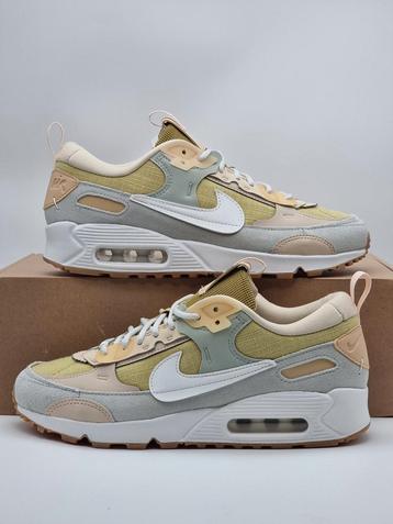 Nike air max 90 futura - gold light green - size 40 - new beschikbaar voor biedingen