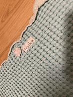 Koeka Wafel Deken - boxkleed - Mintgroen - Zo goed als nieuw, Ophalen of Verzenden, Zo goed als nieuw, 85 tot 100 cm, Deken