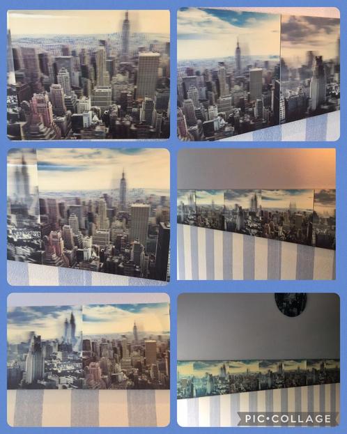 Schilderij 30x30 in 3D print met gebouwen. 10 stuks gratis, Huis en Inrichting, Woonaccessoires | Schilderijen, Tekeningen en Foto's