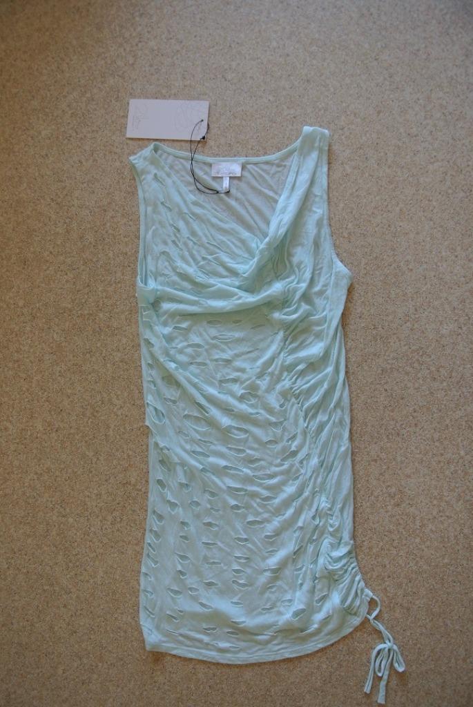 Tony Cohen designer top S mintgroen NIEUW met kaartjes, Kleding | Dames, Tops, Nieuw, Maat 36 (S), Groen, Zonder mouw, Ophalen of Verzenden