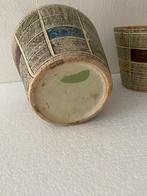 Keramiek Spara bloempotten (2) jaren 60, Tuin en Terras, Gebruikt, Duitsland, Rond, Binnen