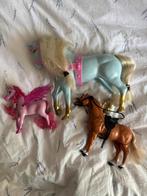 Barbie paarden, Kinderen en Baby's, Speelgoed | Poppen, Ophalen of Verzenden, Gebruikt, Barbie