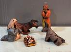 Vintage kerststal keramiek, Ophalen, Gebruikt