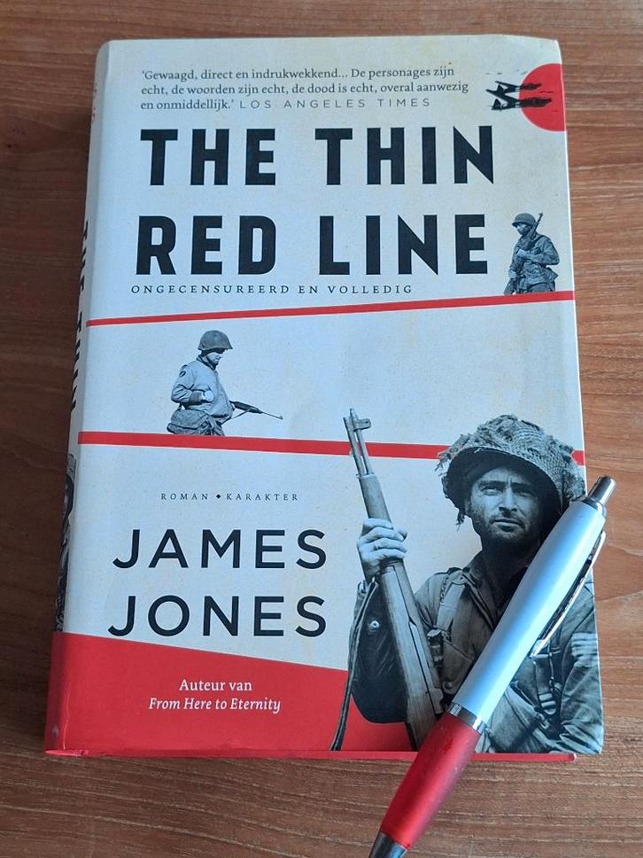 The Thin Red Line. Ongecensureerd en volledig, Boeken, Oorlog en Militair, Zo goed als nieuw, Overige onderwerpen, Tweede Wereldoorlog