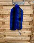 Liu Jo sjaal faux fur zwart/blauw❗NIEUW, Kleding | Dames, Mutsen, Sjaals en Handschoenen, Liu Jo, Verzenden, Nieuw, Sjaal