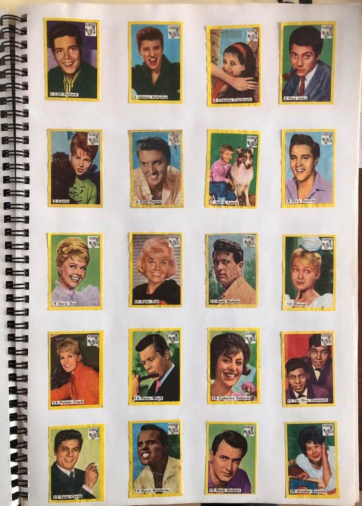 Vlinder lucifers verzameling: artiesten & beroemdheden, Verzamelen, Rookartikelen, Aanstekers en Luciferdoosjes, Gebruikt, Luciferdoosjes of -merken