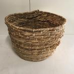 Mand van bananenblad – 50 cm - Nieuw bij TTM Wonen, Mand, Rond, Nieuw, Info@ttmwonen.nl
