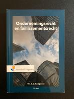 C.L. Koppenol - Ondernemingsrecht en faillissementsrecht, Sociale wetenschap, Ophalen of Verzenden, Zo goed als nieuw, C.L. Koppenol