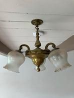 Antieke Kroonluchter, Huis en Inrichting, Lampen | Kroonluchters, Ophalen, Gebruikt, Glas