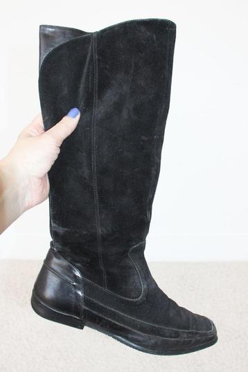 Suede Floris Van Bommel Laarzen - 31 (Maat 38½) € 65,- beschikbaar voor biedingen