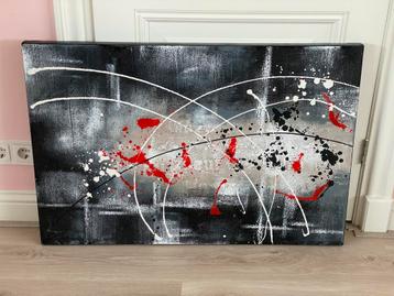 Schilderij canvas 90x60cm beschikbaar voor biedingen