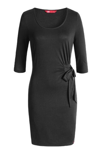 Esprit viscose stretch jersey jurk met decoratief strikje M beschikbaar voor biedingen