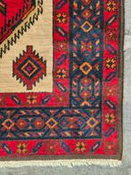 Vintage oosters wol Karian vloerkleed Nomad 93x145cm, Persian Perzisch vintage oosters hype, 100 tot 150 cm, Zo goed als nieuw