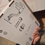 Nieuw in doos – IKEA ENSEN wastafelkraan (chroom), Ophalen of Verzenden, Nieuw, Chroom, Kraan
