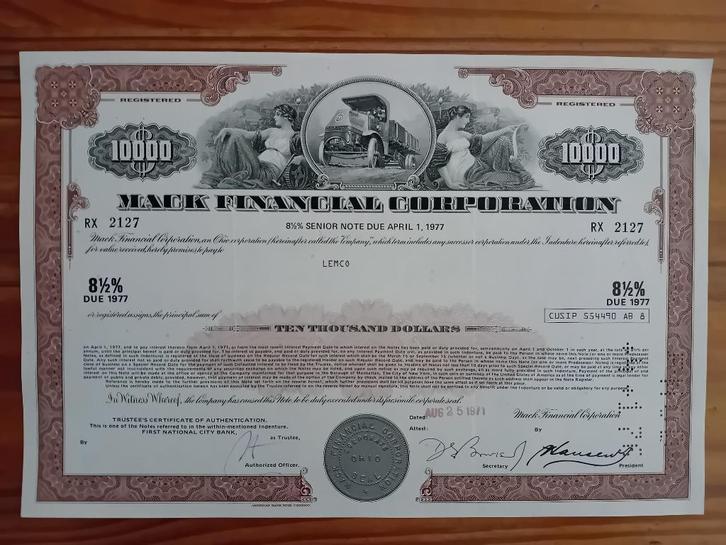 Mack Trucks - the Bulldog - 1971, Verzamelen, Automerken, Motoren en Formule 1, Auto's, Ophalen of Verzenden