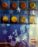 Euromunten Oostenrijk 2002 diversen uit circulatie, Overige waardes, Ophalen of Verzenden, Oostenrijk, Losse munt