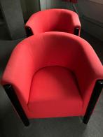 2 kleine feauteuils, Ophalen, Gebruikt, Minder dan 75 cm, Stof