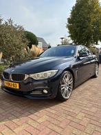 BMW 4-Serie 2.0 420I Cabrio AUT 2014 Blauw High Ececutive, Achterwielaandrijving, Euro 6, Bruin, Particulier