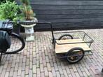 Te koop aangeboden: Degelijke fietskar + nieuwe koppelingset, Gebruikt, Bagagekar, 40 tot 60 kg, Ophalen