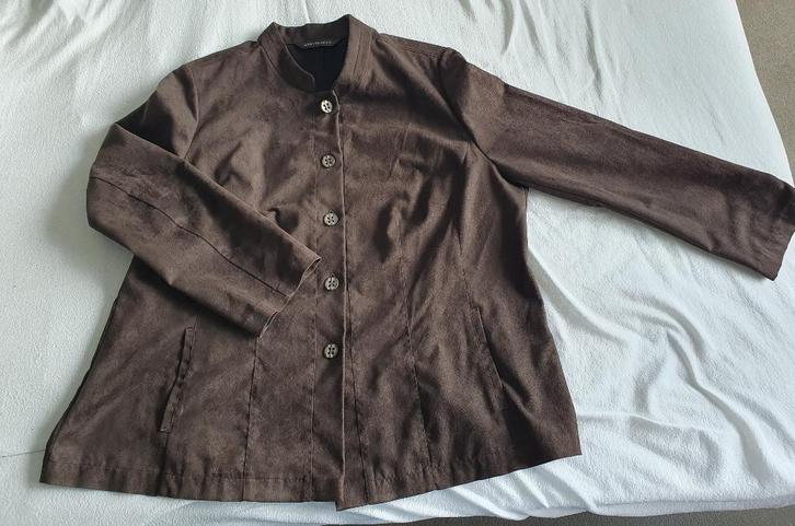 Sommermann jasje, Kleding | Dames, Jasjes, Kostuums en Pakken, Nieuw, Jasje, Maat 46/48 (XL) of groter, Bruin, Ophalen of Verzenden