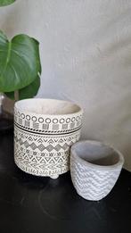 Bloempotten met patroon, Tuin en Terras, Bloempotten, Ophalen