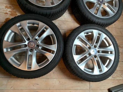 mercedes w204 velgen, Auto-onderdelen, Banden en Velgen, Velg(en), Zomerbanden, 17 inch, 225 mm, Personenwagen, Gebruikt, Ophalen