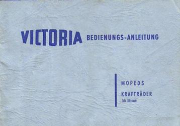 Victoria Betriebsanleitung bromfiets tot 50 cc 1959 (5375z) beschikbaar voor biedingen