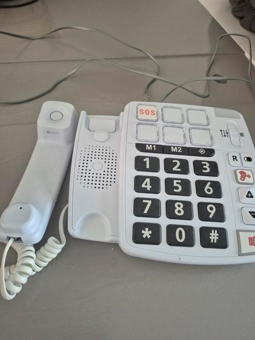 Dementie telefoon, Telecommunicatie, Vaste telefoons | Niet Draadloos, Zo goed als nieuw, Ophalen