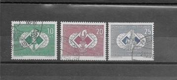 DDR 1960, Michel 786 t/m 788, Gestempeld. beschikbaar voor biedingen