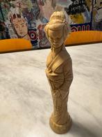 Beeld van Chinese Dame uit Been, Ophalen of Verzenden