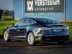 Tesla Model S 75D Base|Autopilot|Luchtvering|Panoramadak, Gebruikt, Zwart, Leder en Stof, Zwart