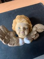 2 Kunststof Engelen Hoofdjes, Antiek en Kunst, Ophalen of Verzenden