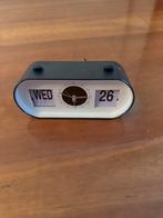 Vintage Flip Kalender Klok, Ophalen of Verzenden, Zo goed als nieuw, Analoog