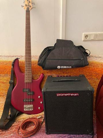Cort Action PJ Bass Cherry With Accessories beschikbaar voor biedingen