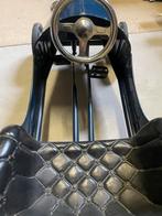 Vintage Metalen Trapauto, Antiek en Kunst, Antiek | Speelgoed, Ophalen