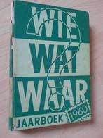 WIE WAT WAAR JAARBOEK 1960, 1961 en 1962, Boeken, Ophalen of Verzenden, Gelezen