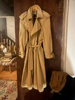 Trench coat  Du Frisand ( Harrods) M L, Ophalen of Verzenden, Zo goed als nieuw, Maat 38/40 (M), Beige