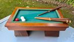 Vintage mini biljart oude miniatuur speelgoed, Ophalen of Verzenden, Gebruikt, Biljarttafel