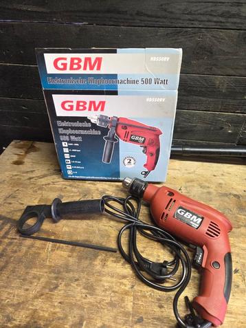 GBM Klopboormachine 500W - Gebruikt beschikbaar voor biedingen