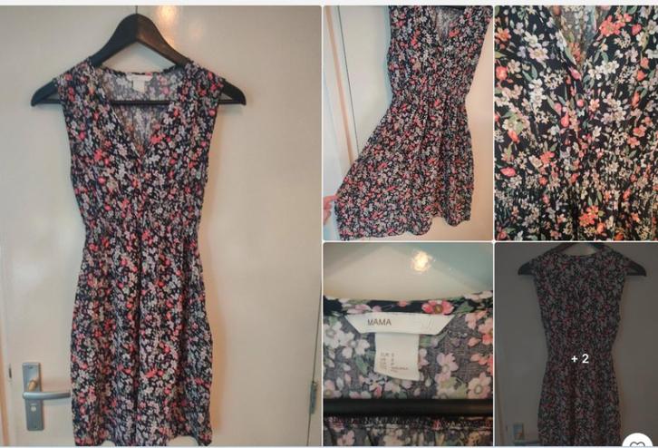 Positiekleding maat 36 - 38, Kleding | Dames, Positiekleding, Gedragen, Jurk, Blauw, Ophalen of Verzenden