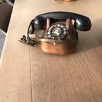 Antieke Koperen Telefoon met Draaischijf, Antiek en Kunst, Antiek | Koper en Brons, Ophalen