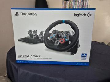 Logitech PS4 / PS5 Racing Wheel Set – Plug & Play – Works Pe beschikbaar voor biedingen