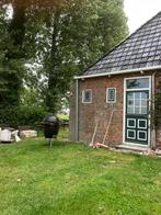 Lichtkozijn met buitendeur 2 delig, Doe-het-zelf en Verbouw, 75 tot 150 cm, Deurkozijn, Ophalen of Verzenden, Zo goed als nieuw