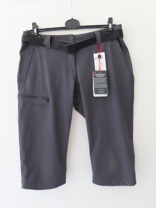 Maier Sports  wandelbroek 3/4 Inara Slim grijs mt 40 NIEUW, Kleding | Dames, Broeken en Pantalons, Nieuw, Maat 38/40 (M), Grijs